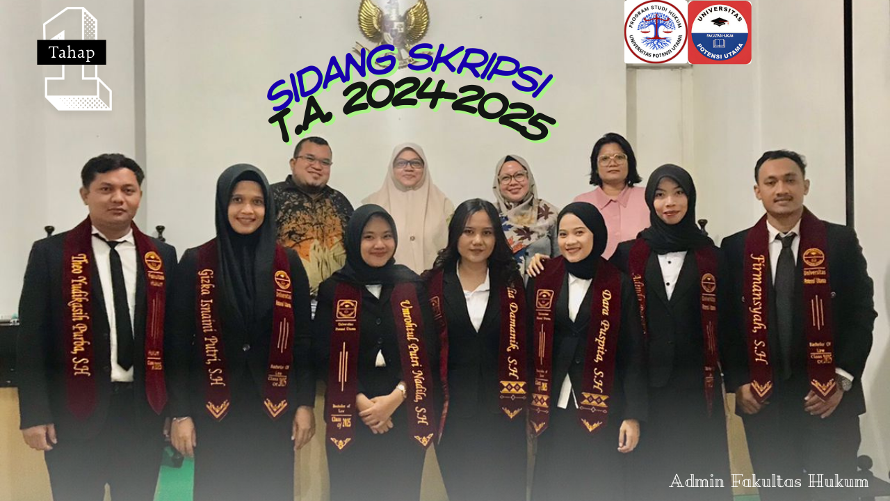 Sidang Skripsi Tahap I