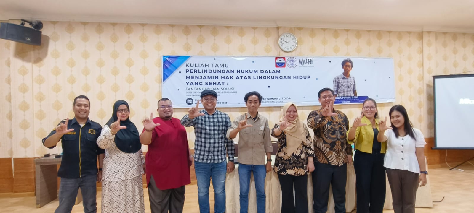 Kuliah Tamu Bersama WALHI